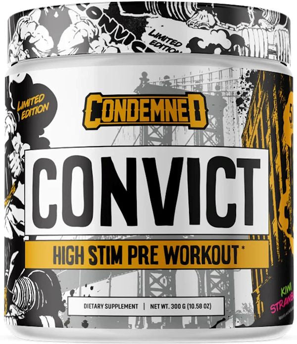 Condemned Labz Convict High Energy Pre-Workout Pelican Bay

