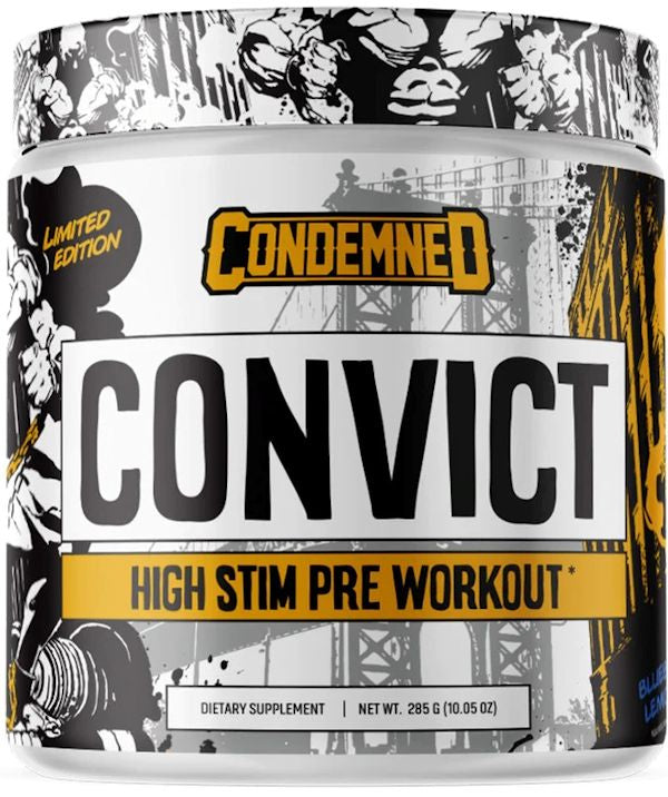 Condemned Labz Convict High Energy Pre-Workout  Lemonade
