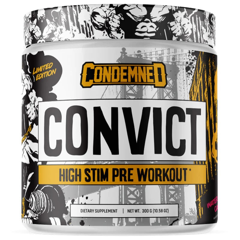 Condemned Labz Convict High Energy Pre-Workout Blueberry

