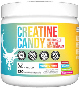 Bucked Up Creatine Candy 120 Count V