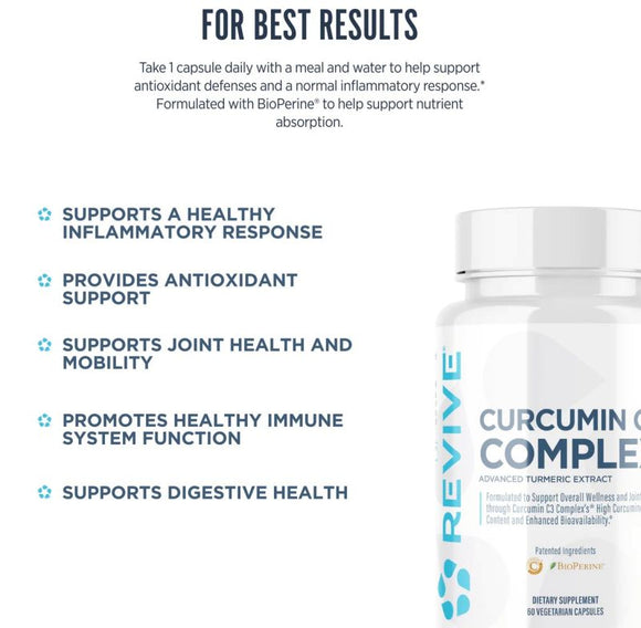 Revive Curcumin C3 Complex banner