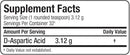 ALLMAX D-Aspartic Acid facts