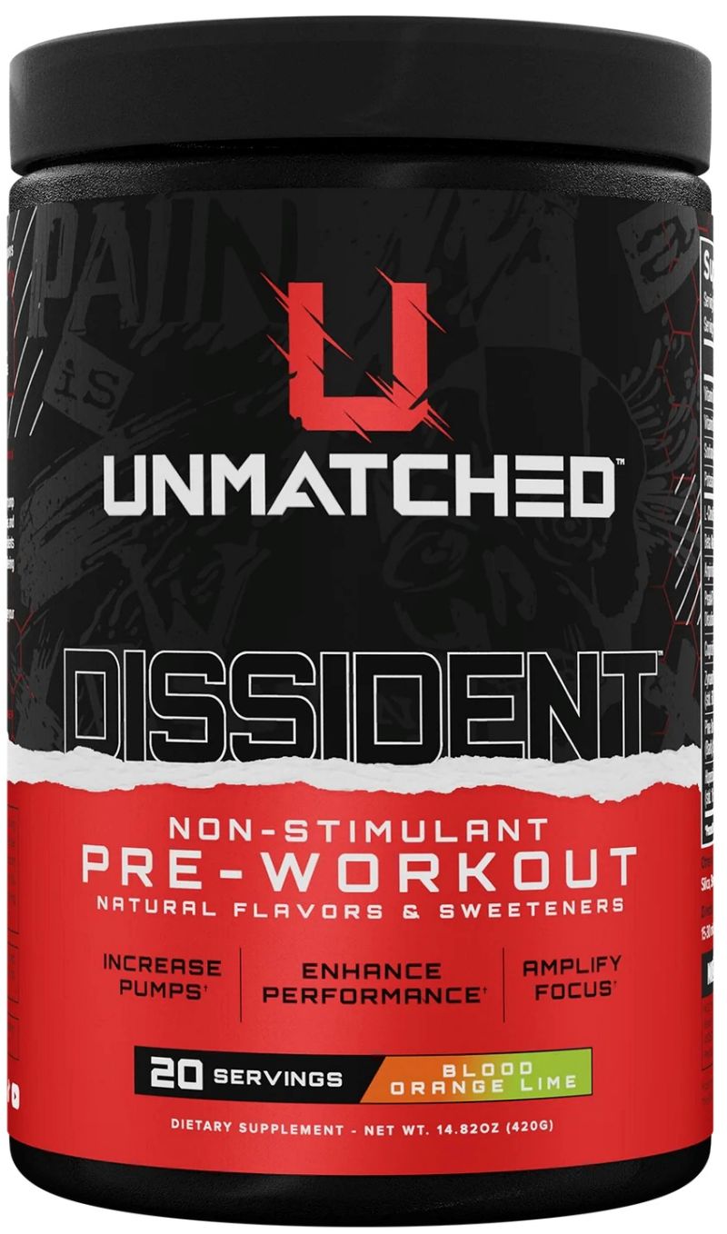 Unmatched Supps Dissident Non-Stimulant starw