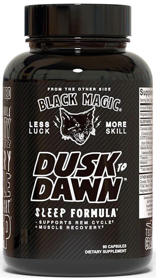 Black Magic Supps Dusk to Dawn Sleep Formula relax