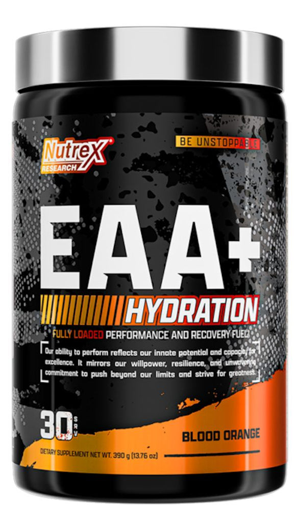 EAA+ Hydration Nutrex Performance and Recovery Fuel strawberry