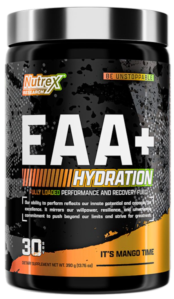 EAA+ Hydration Nutrex Performance and Recovery Fuel orange