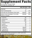 Raw Nutrition EAA Plus facts