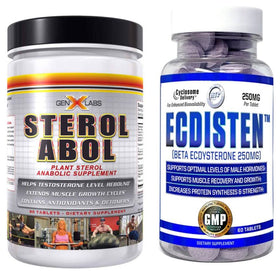 Hi-Tech Pharma Ecdisten with Free SterolABOL Natural Plant Sterol-Based