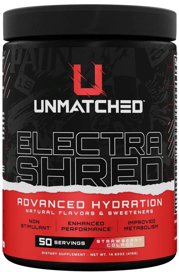 Unmatched Supps ElectraShred 50servings or