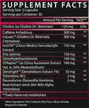 Inspired Nutraceuticals 3MB3R Stimulant Fat Burner facts