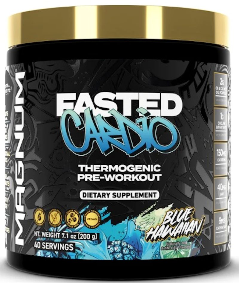 Fasted Cardio Magnum Nutraceuticals Pre Workout