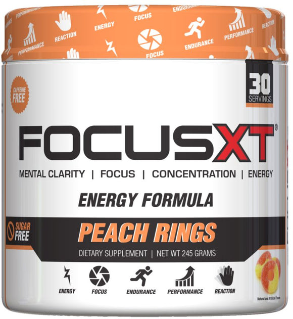 Serious Nutrition Solutions SNS Focus XT Caffeine peach