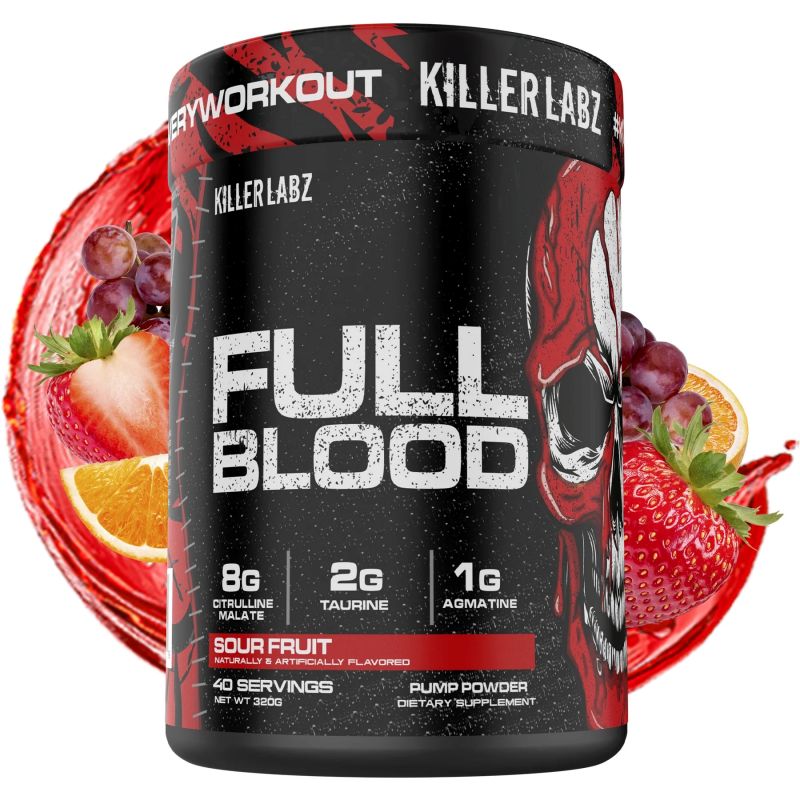 Killer Labz Full Blood Pre Workout sour