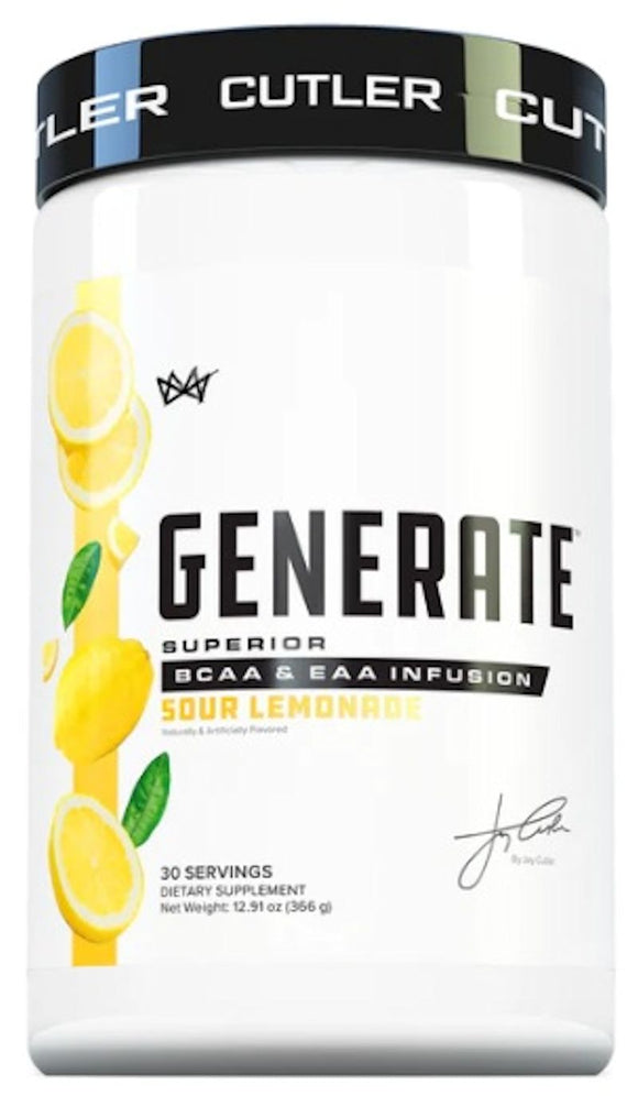 Cutler Nutrition Generate, EAAs, BCAAs, Aminos