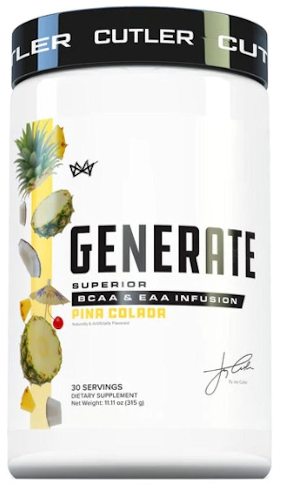 Cutler Nutrition Generate, EAAs, BCAAs, Aminos