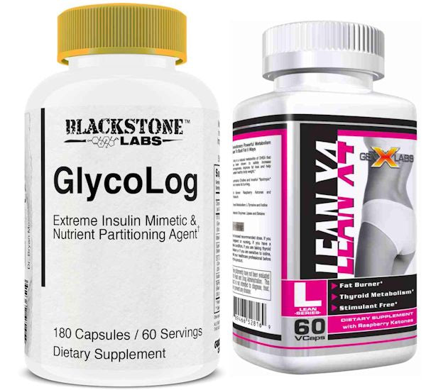 Blackstone Labs Glycolog FREE GenXLabs leanx4 Fat Burner
