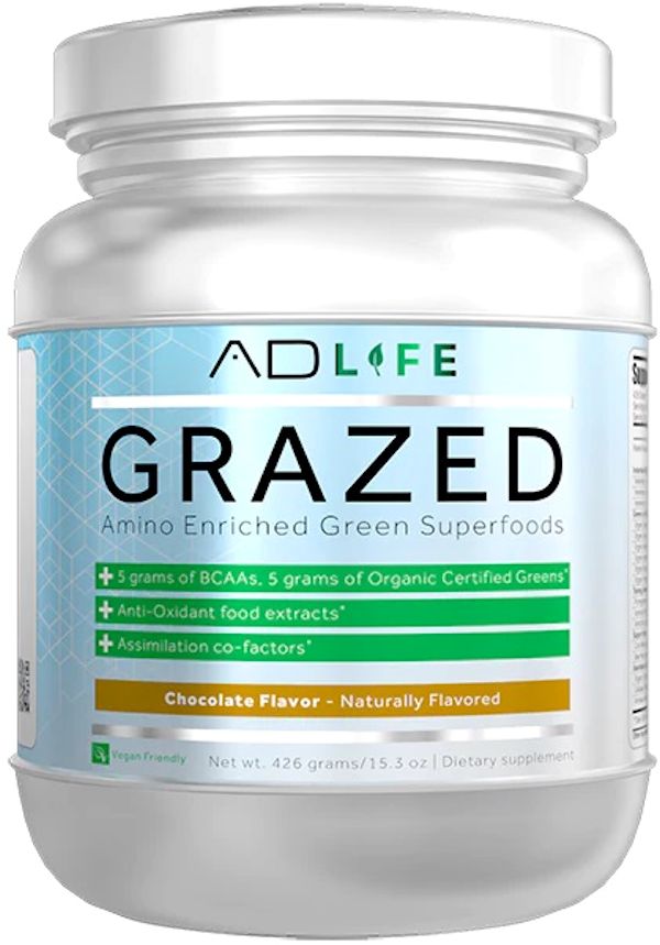 Project AD Grazed Muscle Builder with Greens choc 30 Servings