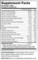 Top Secret Nutrition Hair Skin + Nails fact