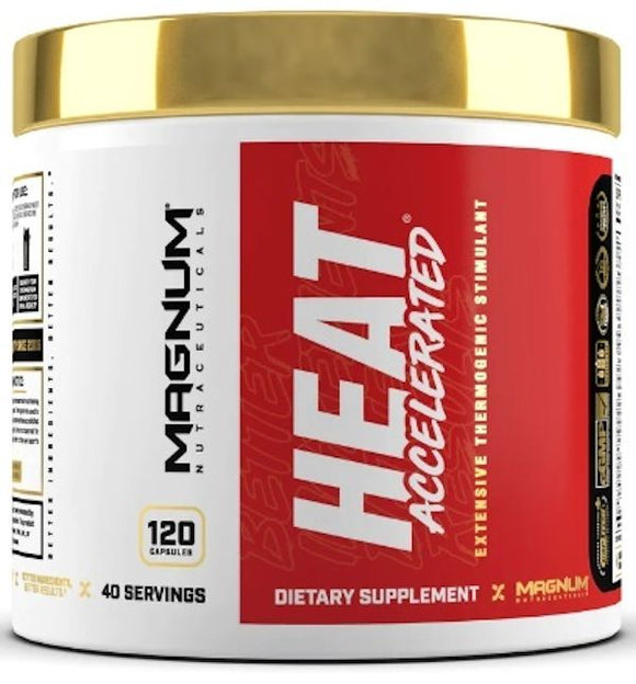 Magnum Nutraceuticals Heat Accelerated Fat Burner 120 Capsules
