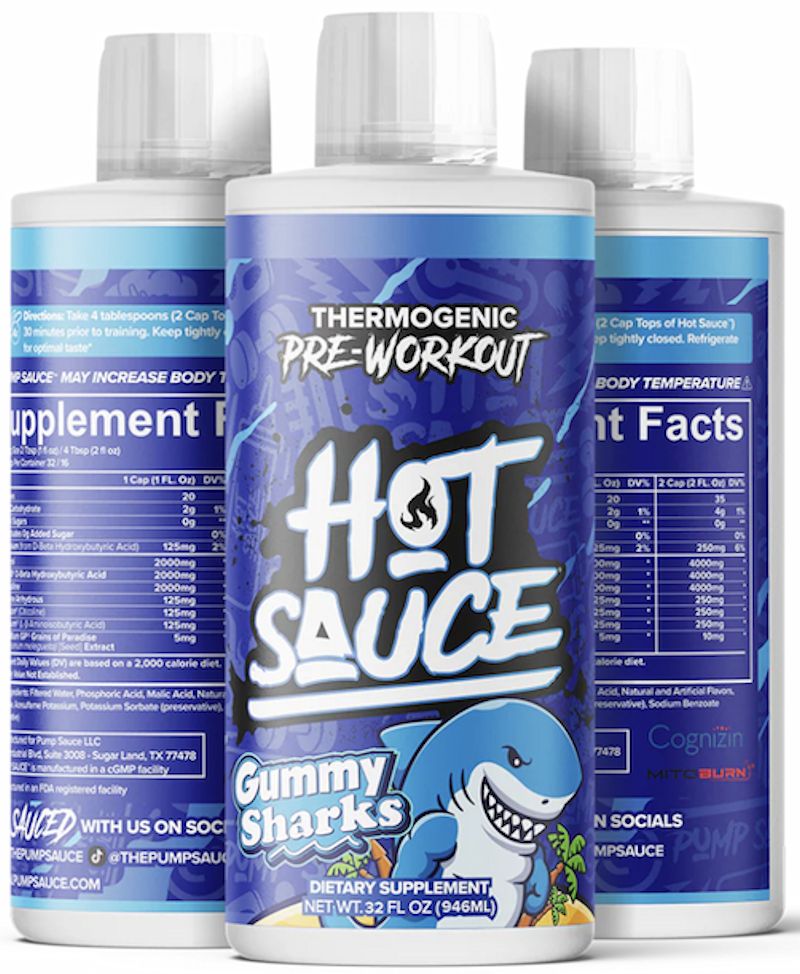 Pump Sauce Hot Sauce gummy