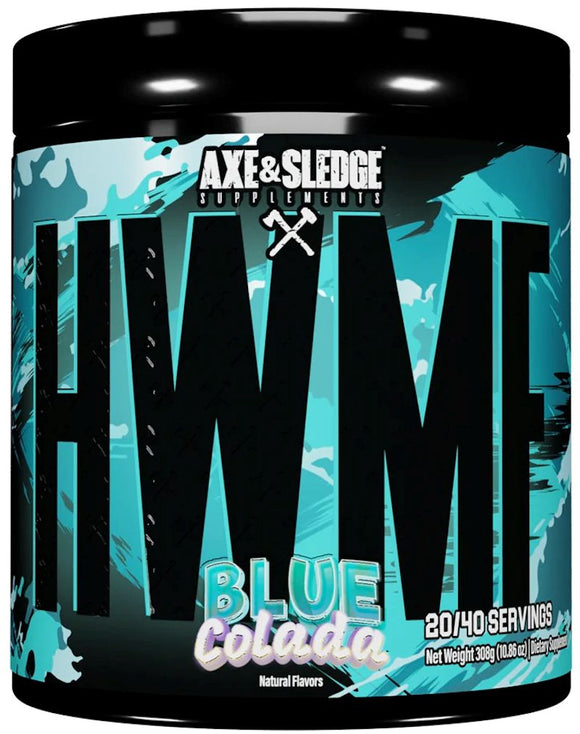 Axe & Sledge HWMF Pre-Workout blue