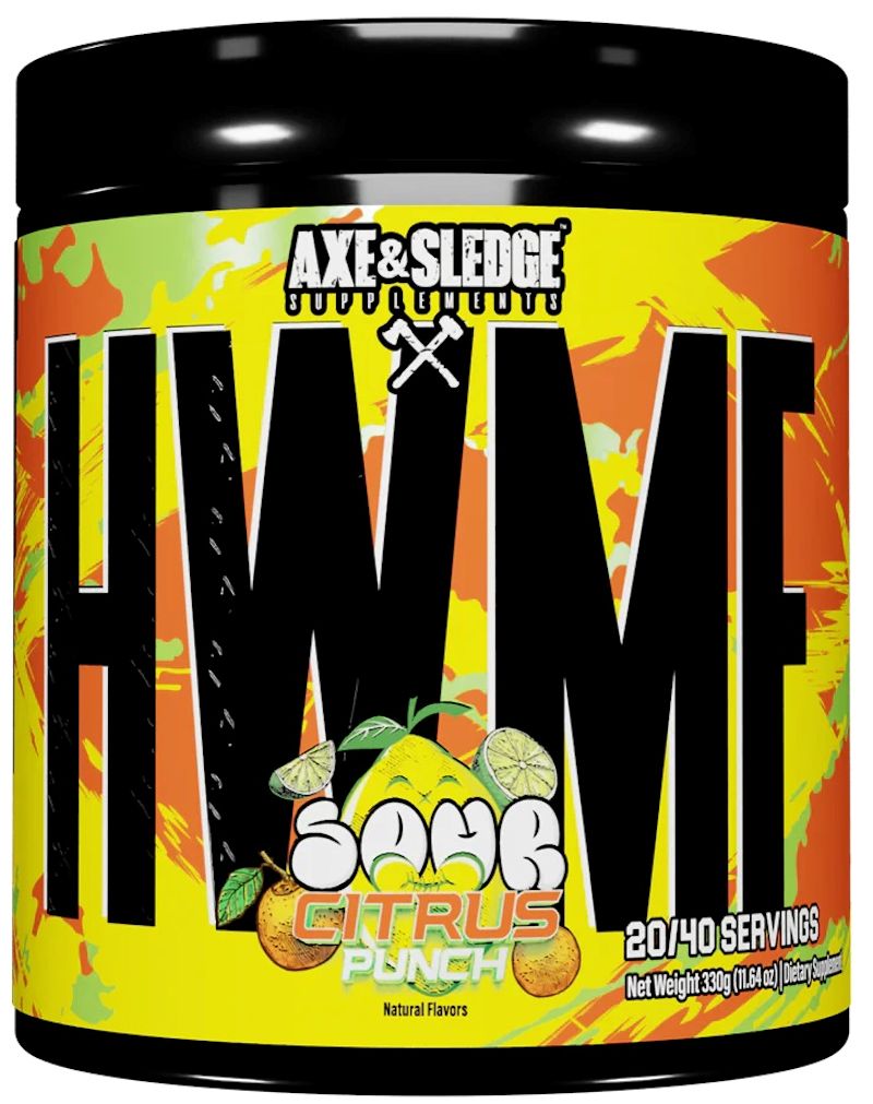 Axe & Sledge HWMF Pre-Workout citrus