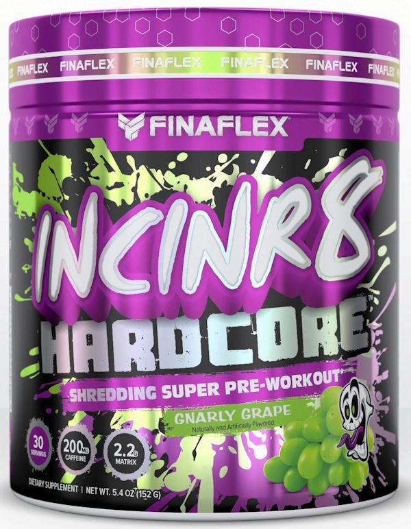 FinaFlex INCINR8 HARDCORE Ultimate Shedding Pre-workout