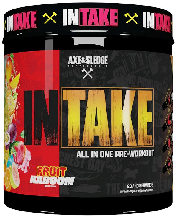 Axe & Sledge Intake All In One Pre-Workout 20/40 Servings