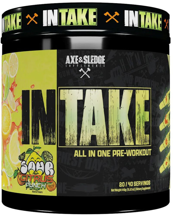 Axe & Sledge Intake Pre-Workout cit