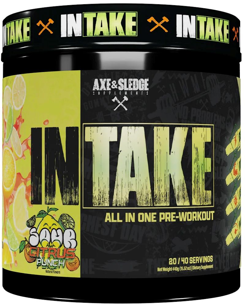 Axe & Sledge Intake Pre-Workout cit