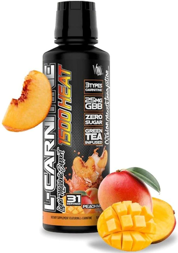 VMI Sports Liquid L-Carnitine 1500 HEAT peach