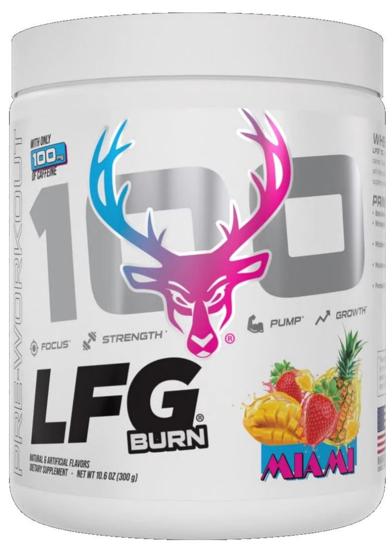 Bucked Up LFG Burn Pre-Workout man