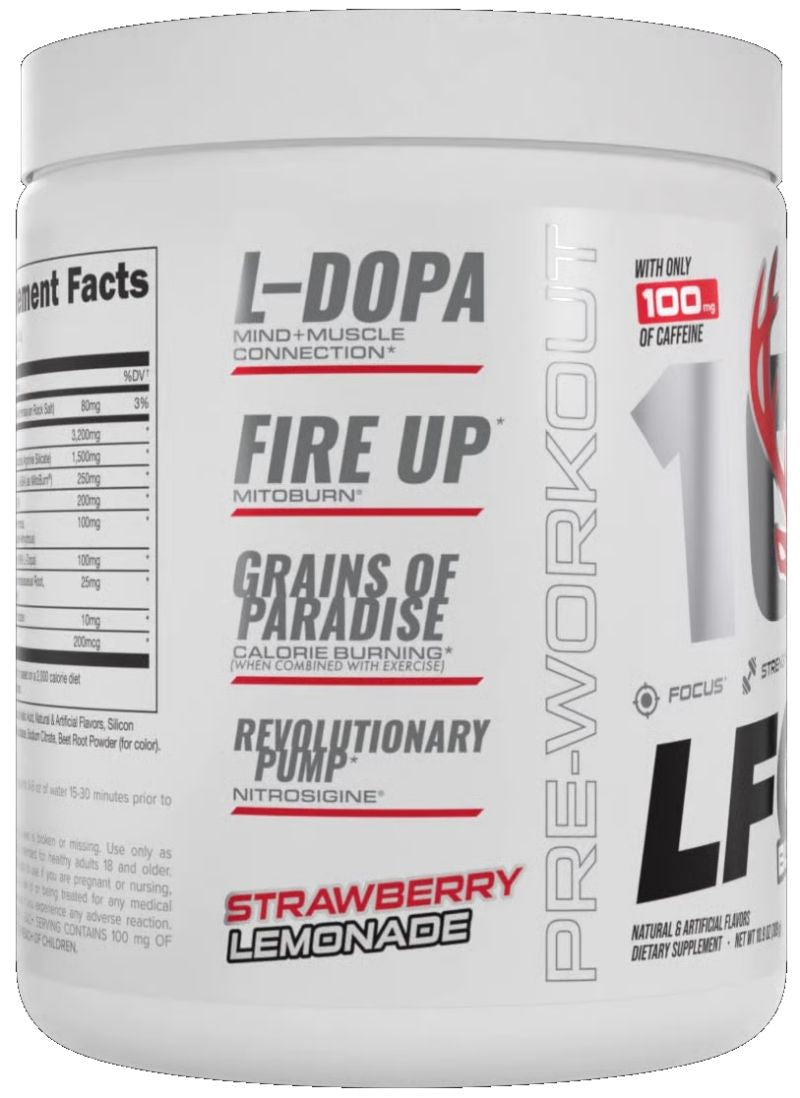 Bucked Up LFG Burn Pre-Workout side