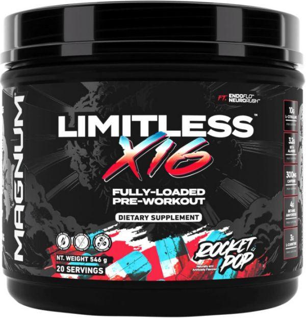 Magnum Nutraceuticals Limitless X16 pre workout 2