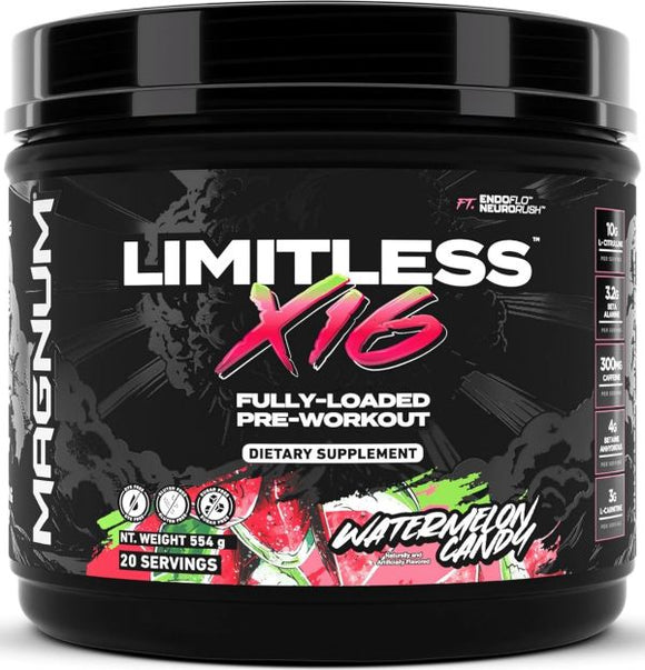 Magnum Nutraceuticals Limitless X16 pre workout