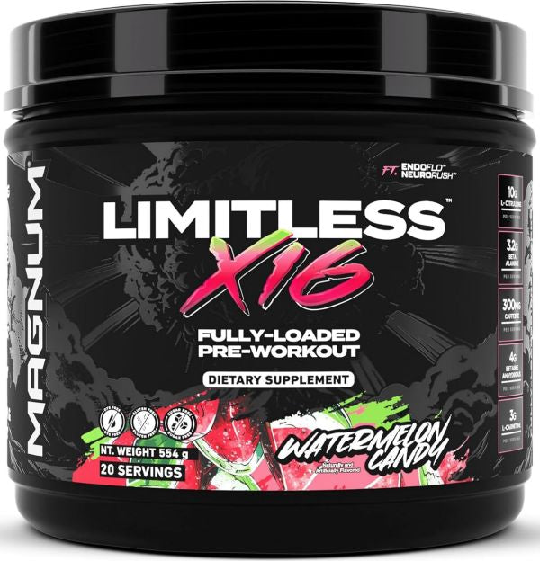 Magnum Nutraceuticals Limitless X16 pre workout