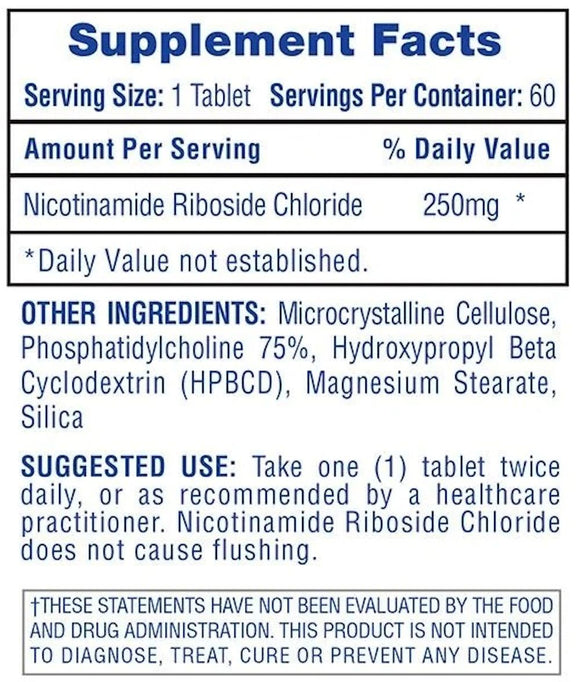 Hi-Tech  Liposomal NAD+ 250mg  fact