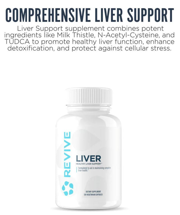 Revive Liver Health Support Formula 120 Vegie-Capsules