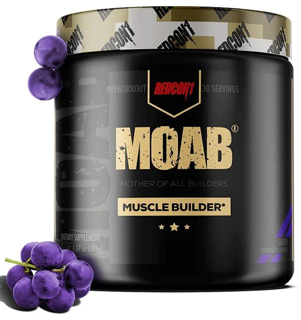 Redcon1 MOAB Mother Of All Builders 30 servings grape