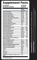 HTLT Supps MultiVit 90 Capsules facts
