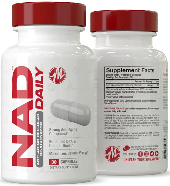 Metabolic Nutrition NAD Daily Anti-Aging