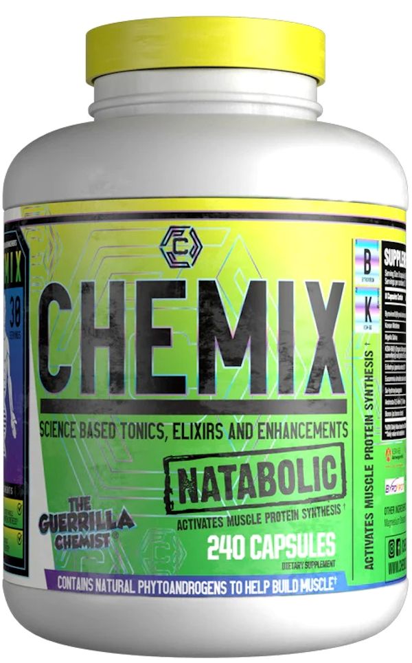 Chemix Natabolic Natural Test Booster best 240 Capsules
