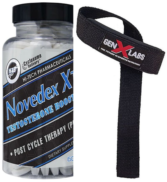 Hi-Tech Pharma Test Booster FREE Lifting Straps