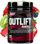 Outlift Amped Nutrex High-Stim Pre-Workout melon