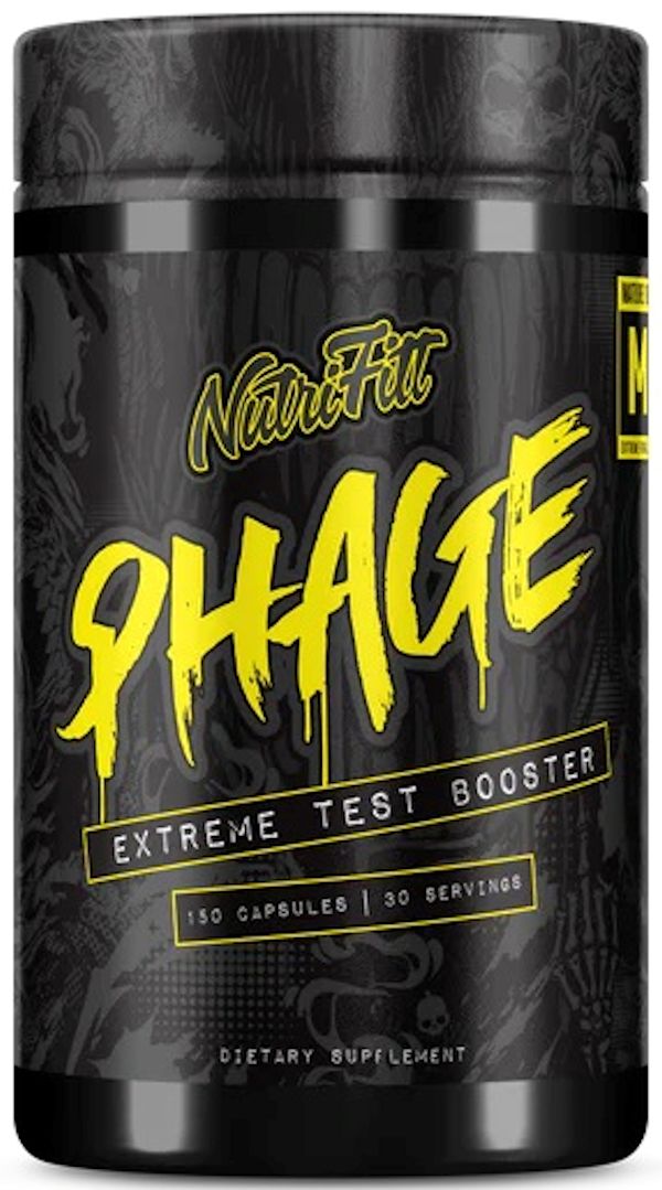 NutriFitt Phage Extreme Test Booster 150 Capsules
