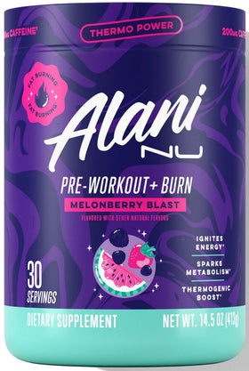 Alani Nu Pre-Workout+ Burn mwlon
