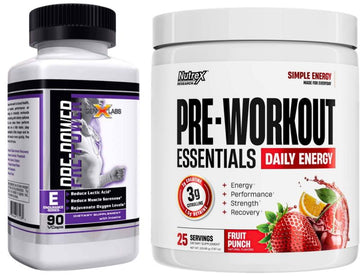 Nutrex Pre-Workout Essentials With FREE Pre-Power