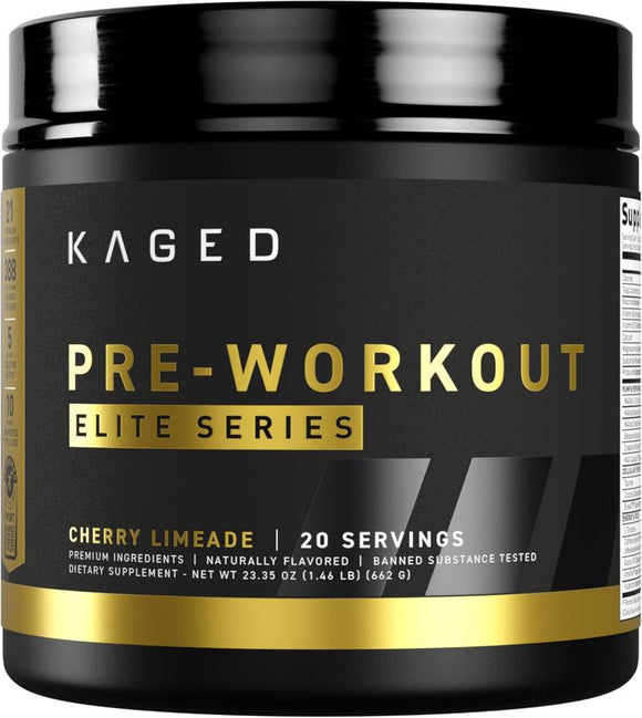 Kaged Pre Workout Elite cherry