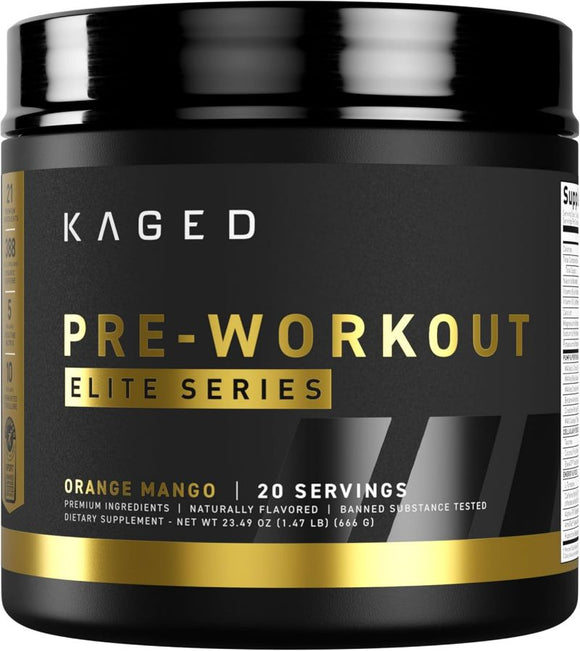Kaged Pre Workout Elite orange