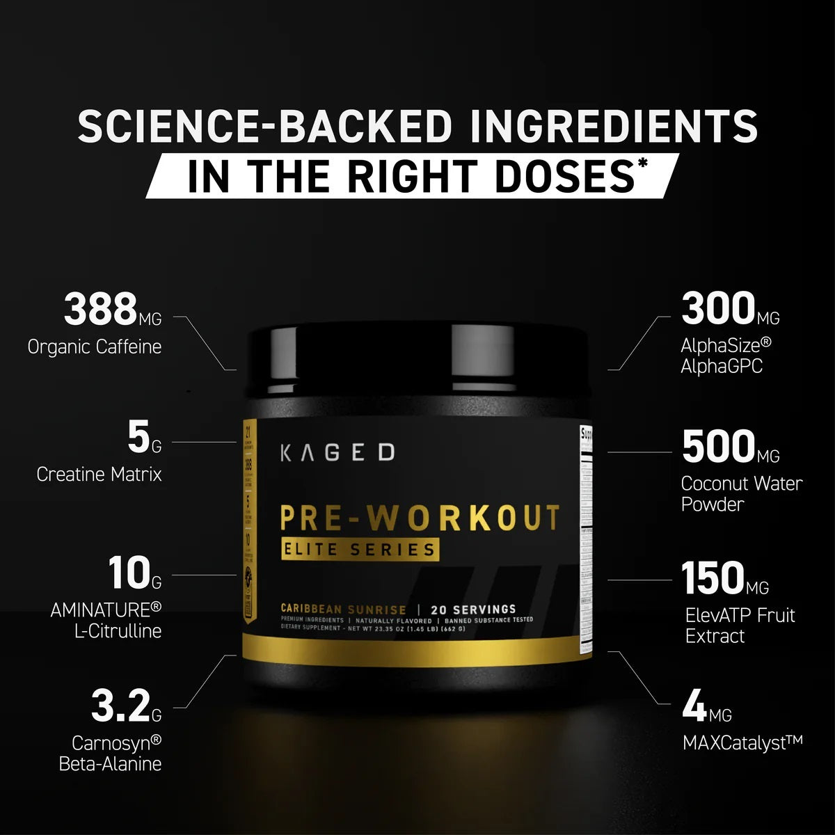 Kaged Pre Workout Elite banner